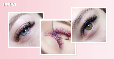 Lash extension styles for spring