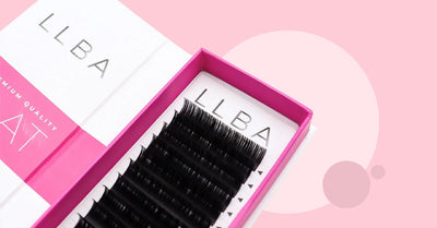 Explore LLBA's flat lashes mixed tray