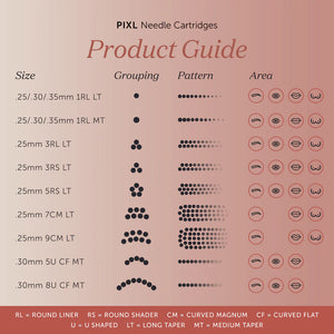 Tina Davies Needle PIXL Cart 0.35 1 Round Liner Medium Taper