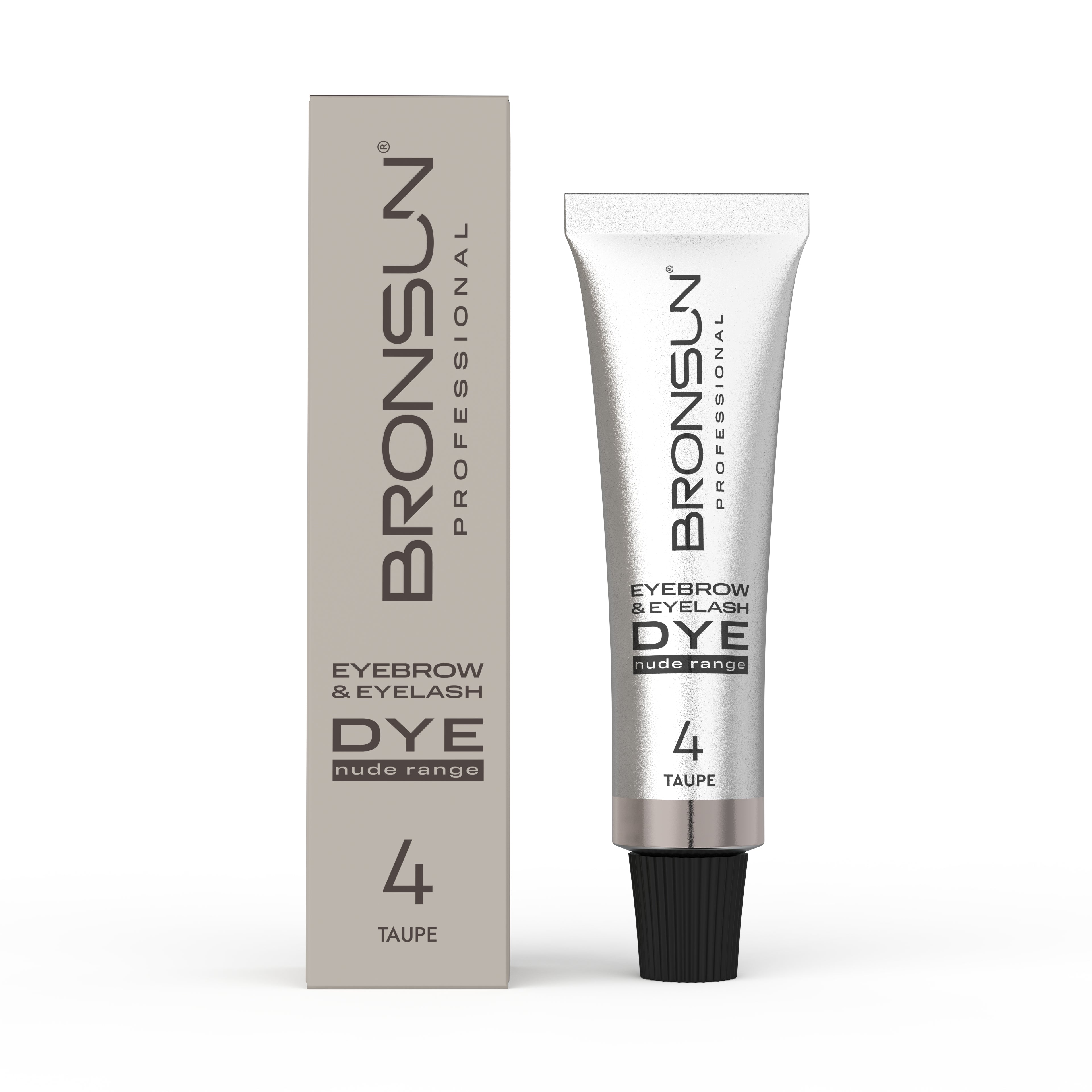 Bronsun Nude Range Eyebrow and Eyelash Cream Dye - Taupe 