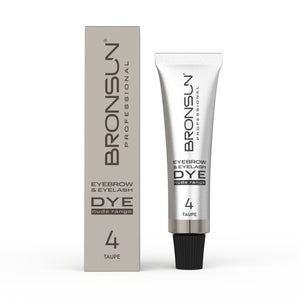Bronsun Nude Range Eyebrow and Eyelash Cream Dye - Taupe 
