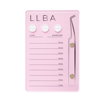 Lash Tile mit magnetischem Pinzettenhalter