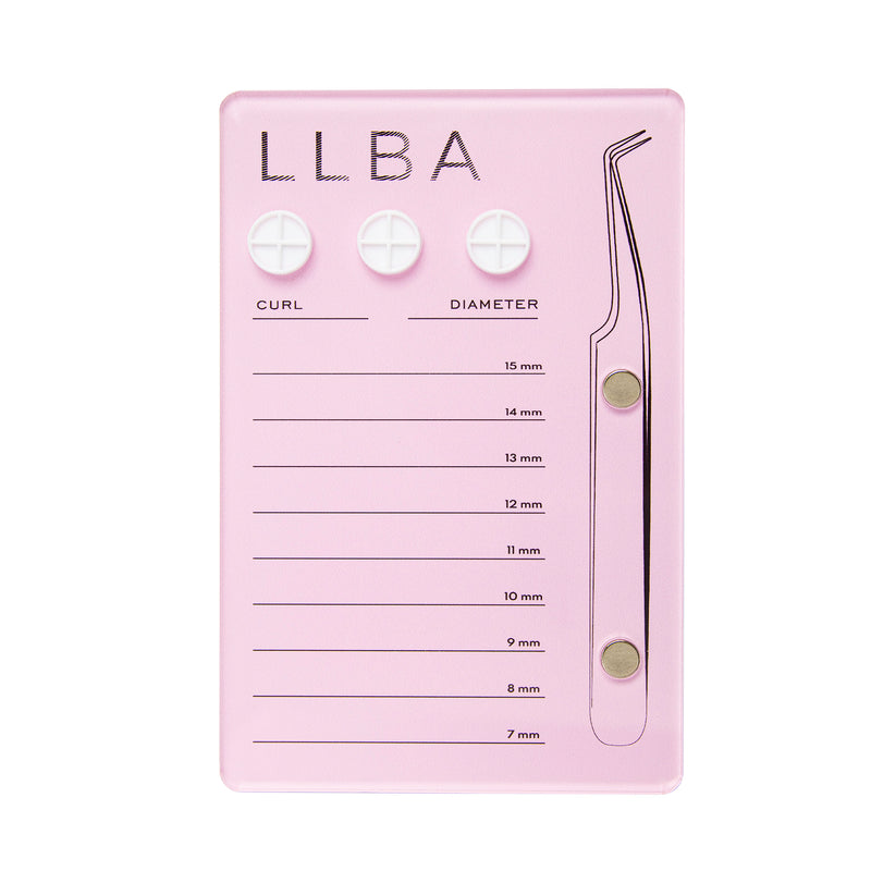 Lash Tile mit magnetischem Pinzettenhalter