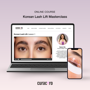 Korean Lash Lift Training | Online Certification | 3 Methods (Korean/Glueless/Hybrid)