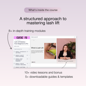 Lash Lift Mastery: From Beginner to Pro! Online Certification (Fundamental + Traditional + Tutorial of Korean Lash Lift Method)