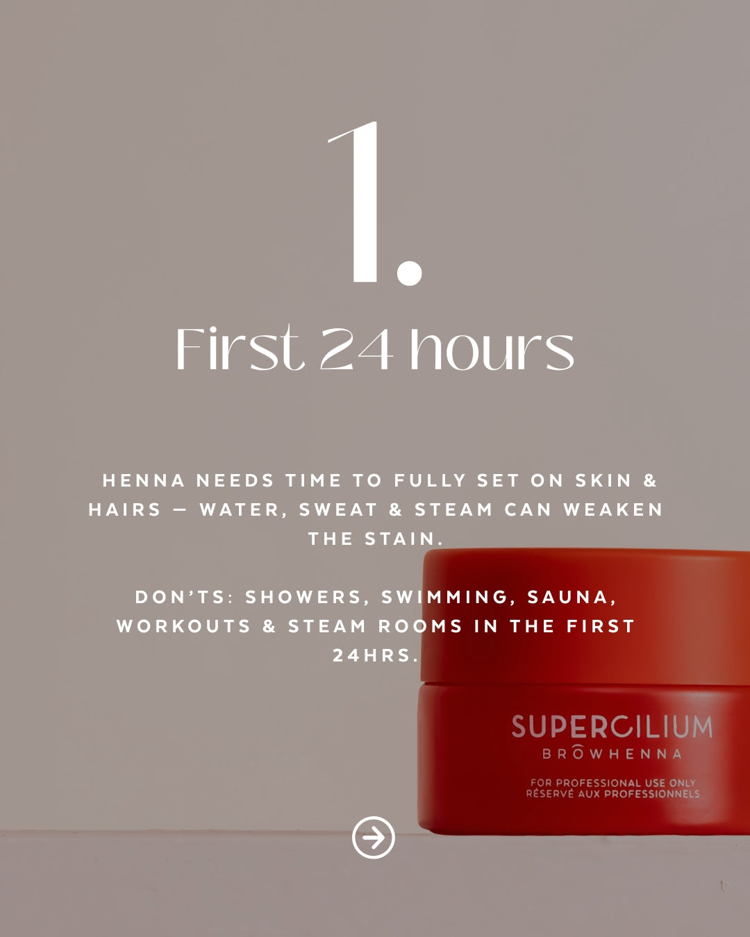 Supercilium Brow Henna Dye - Medium Brown