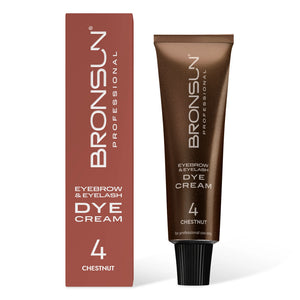 Bronsun Brow and Lash Cream Dye - Chestnut 