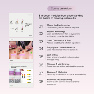 Lash Lift Mastery: From Beginner to Pro! Online Certification (Fundamental + Traditional + Tutorial of Korean Lash Lift Method)