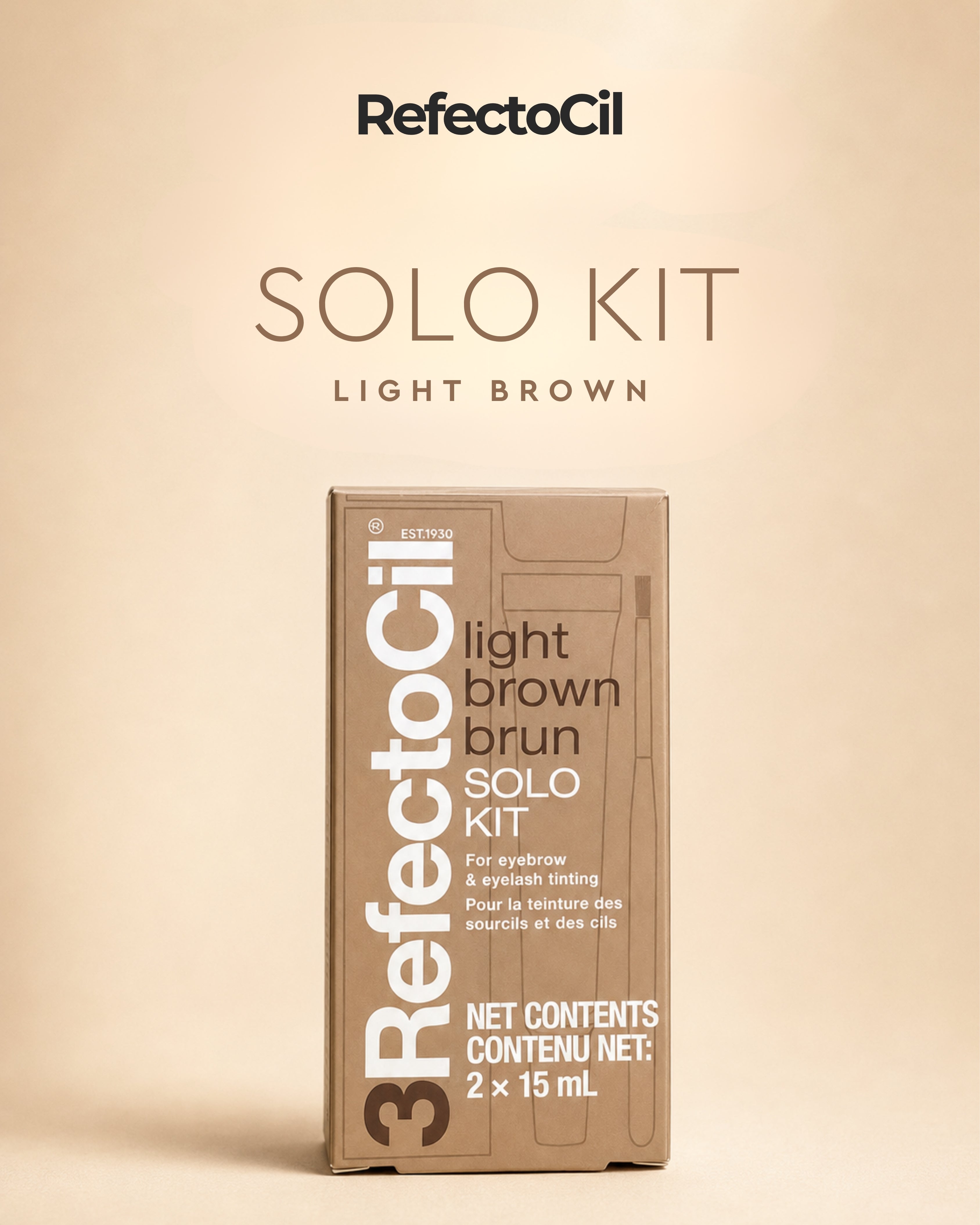 RefectoCil Solo Kit Lash & Brow Tint Starter Kit
