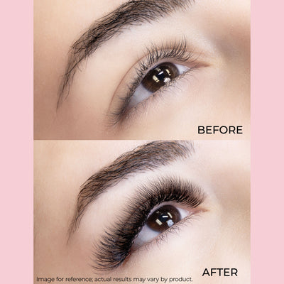 Promade Ultra Speed on model's lashes.