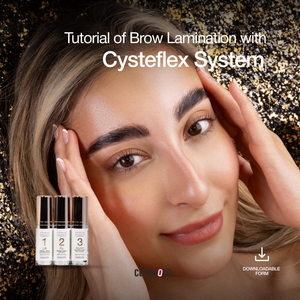 Tutorial for Brow Lamination and Tint with CysteFlex System