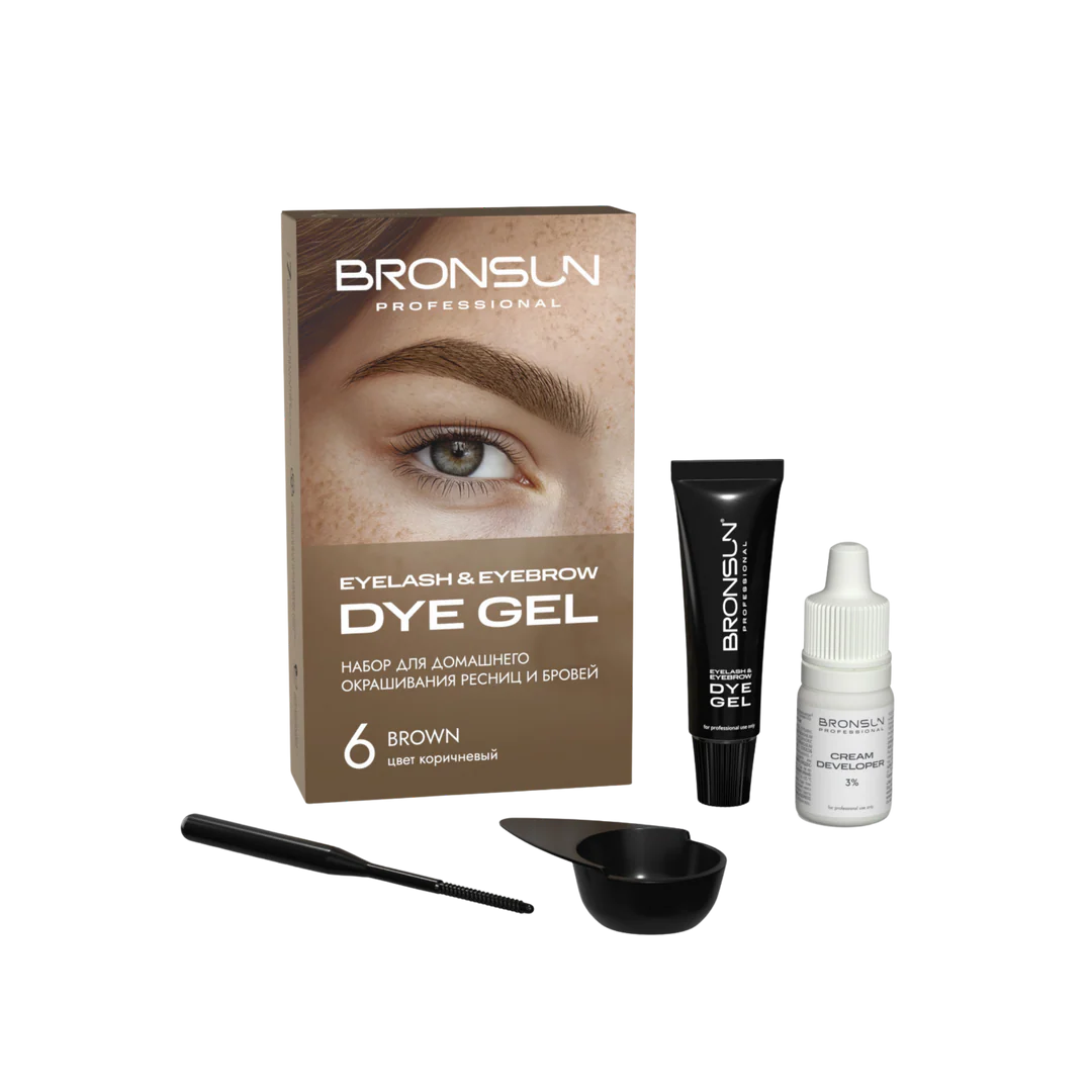 Bronsun Eyelash and Eyebrow TINT KIT 7ml + 5ml developer