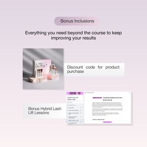 Korean Lash Lift Training | Online Certification | 3 Methods (Korean/Glueless/Hybrid)