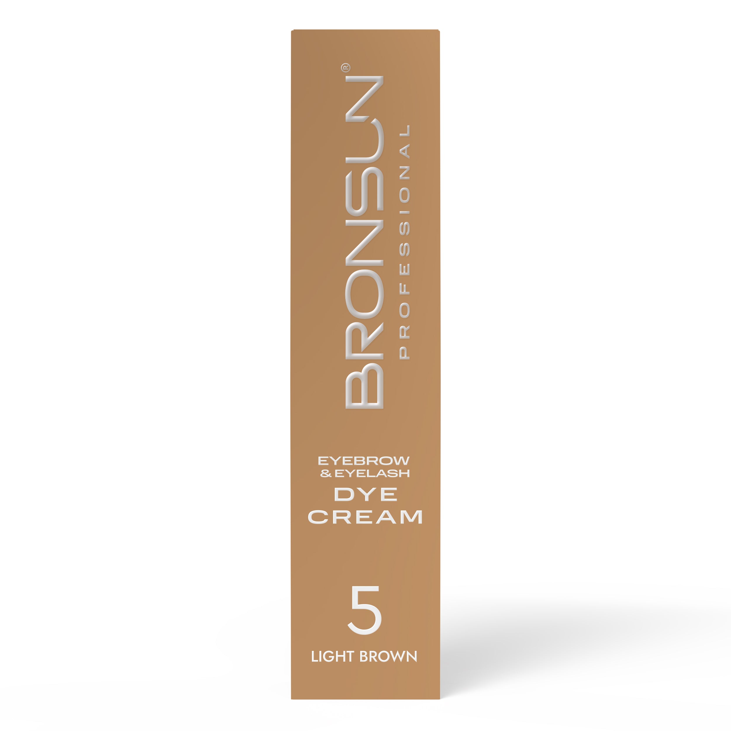 Bronsun Brow and Lash Cream Dye - Light Brown 