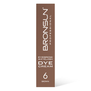 Bronsun Brow and Lash Cream Dye - Brown 
