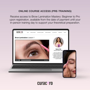 In-Person Brow Lamination Training + Brow Tint Practice: One-Day Intensive