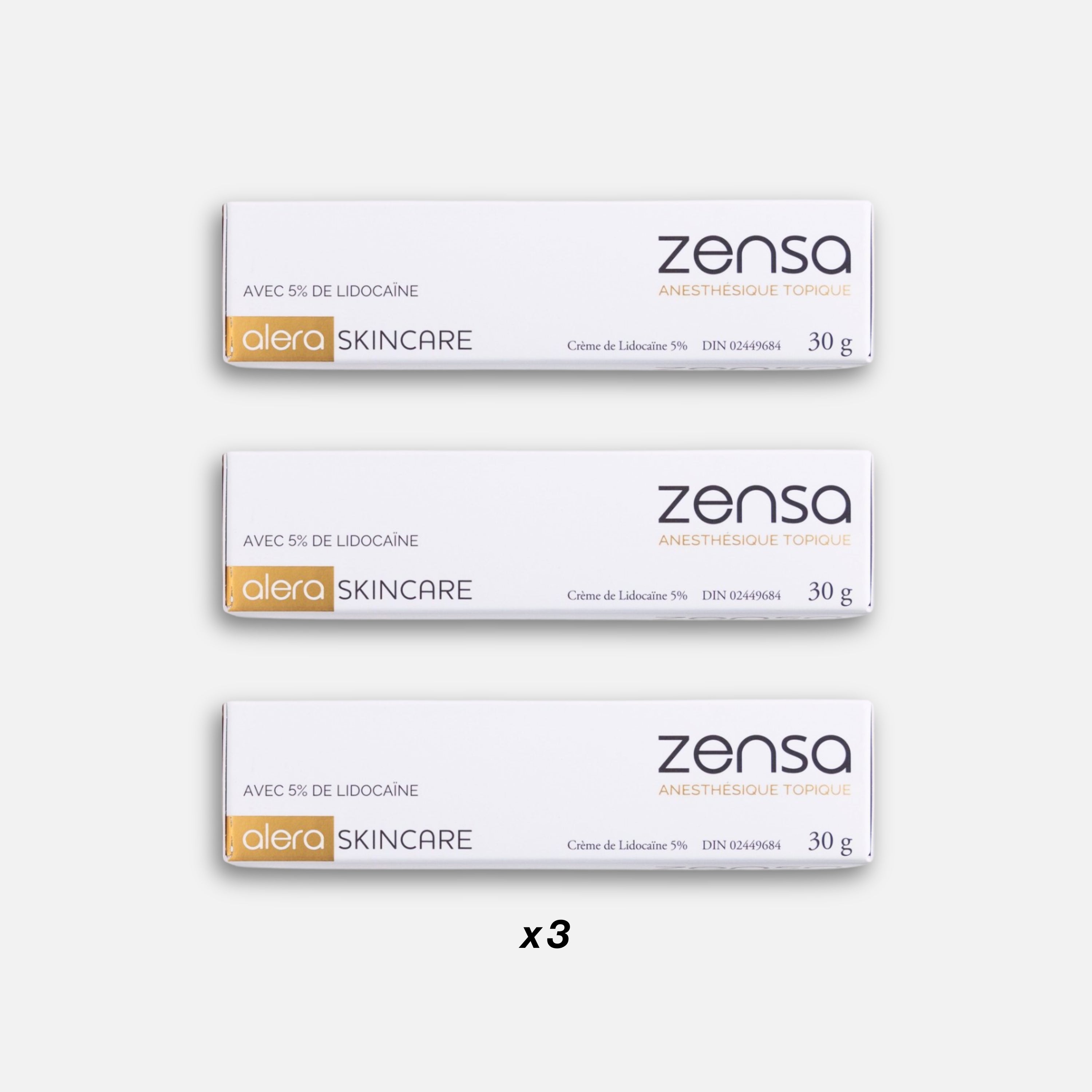 Bundle 3 x Zensa Numbing Cream