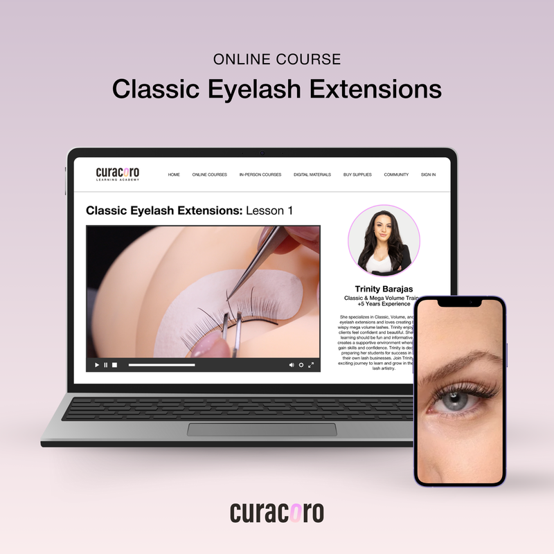 Online Classic Eyelash Extension Course