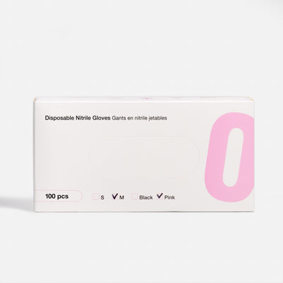 100pcs Nitrile Disposable Gloves