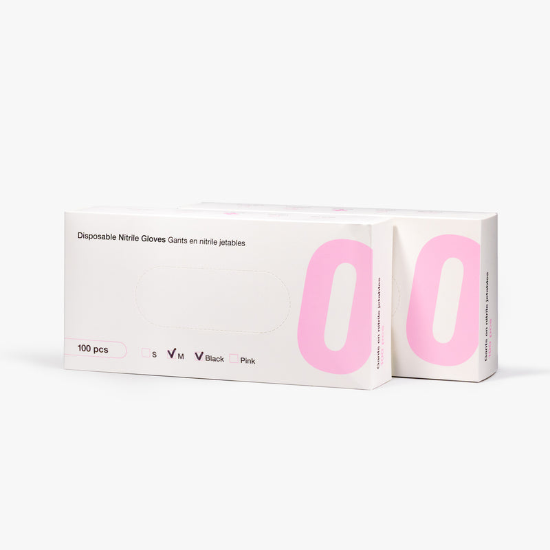 100pcs Nitrile Disposable Gloves