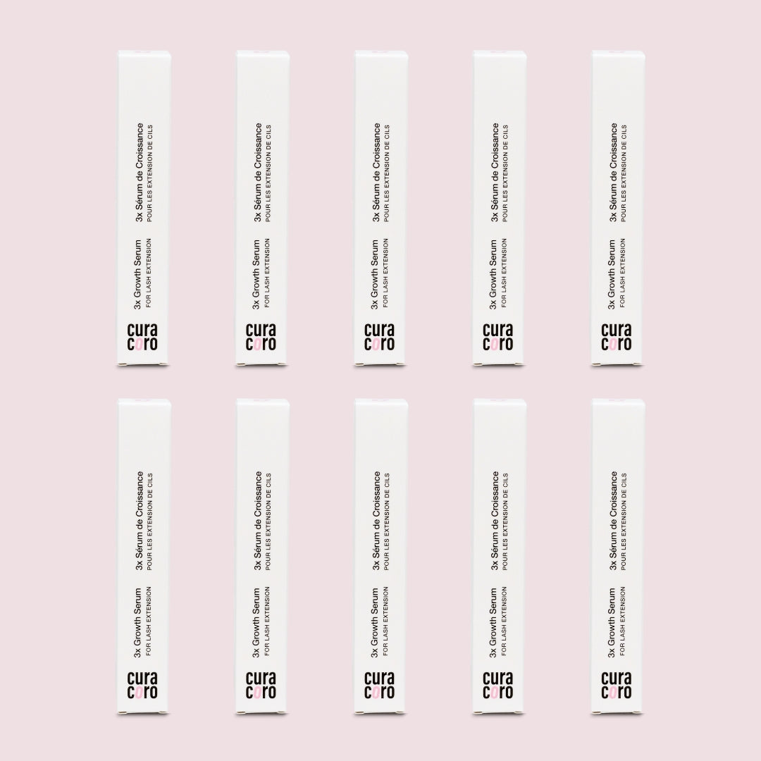 10 Bundle 3x Peptide Lash and Brow Growth Serum