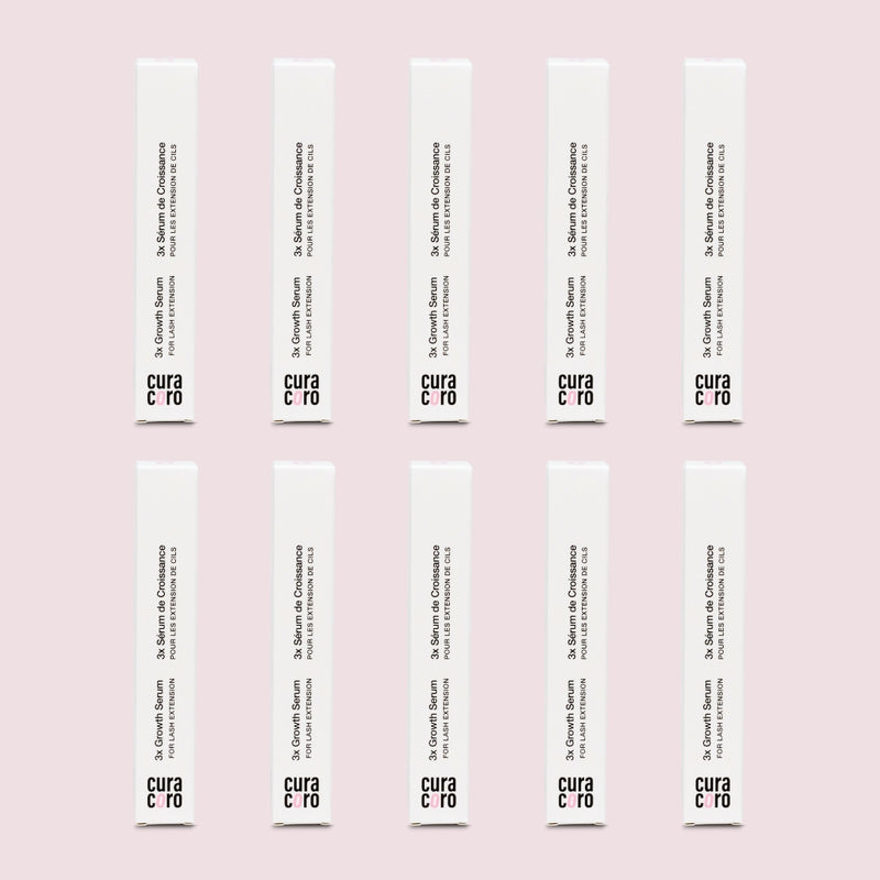 10 Bundle 3x Peptide Lash and Brow Growth Serum