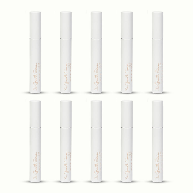 10 Bundle 3x Peptide Lash and Brow Growth Serum