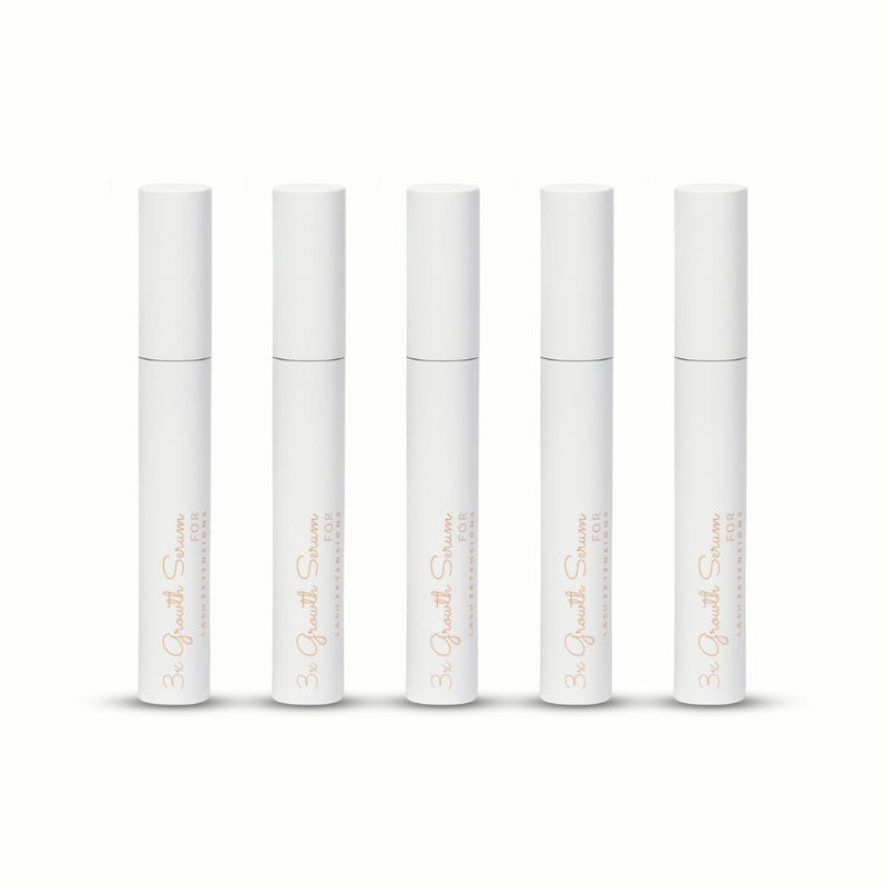 5 Bundle 3x Peptide Lash and Brow Growth Serum