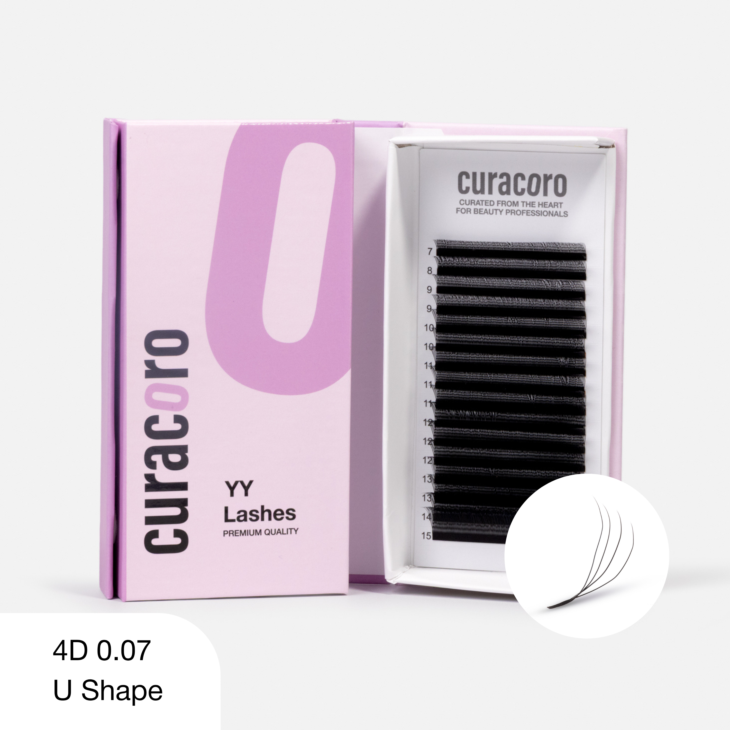 4D U-Shaped Lashes
