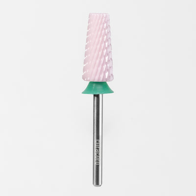 Ceramic Nail Drill Bit - 5in1 – Cross Cut Bit – Coarse, 3/32"