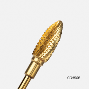 Nail Drill Bit - 6.0mm Dolphin / Parabolic Spiral Super Cut (Coarse) 3/32"