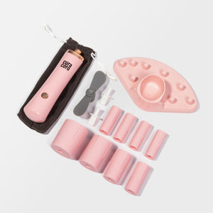 Adhesive Shaker Over White Background