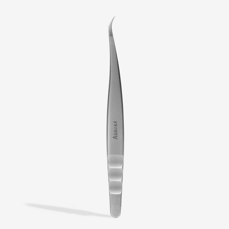 Aurora Fine-Tipped Tweezer – Precision Lash Tool for Anime Spikes | Curacoro