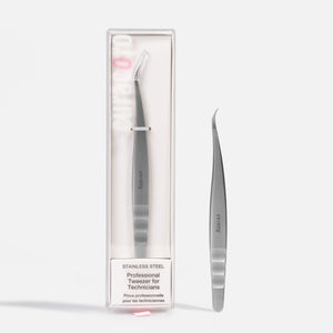 Aurora Fine-Tipped Tweezer – Precision Lash Tool for Anime Spikes | Curacoro