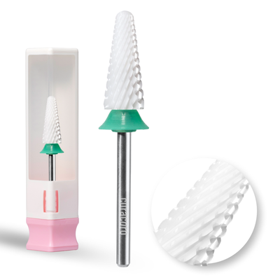 Ceramic Nail Drill Bit - Big Cone Bit – Coarse, 3/32"