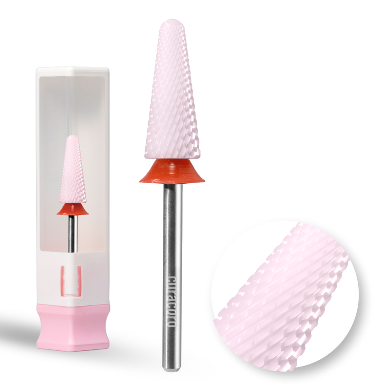 Ceramic Nail Drill Bit - Big Cone Bit – Fine, 3/32"