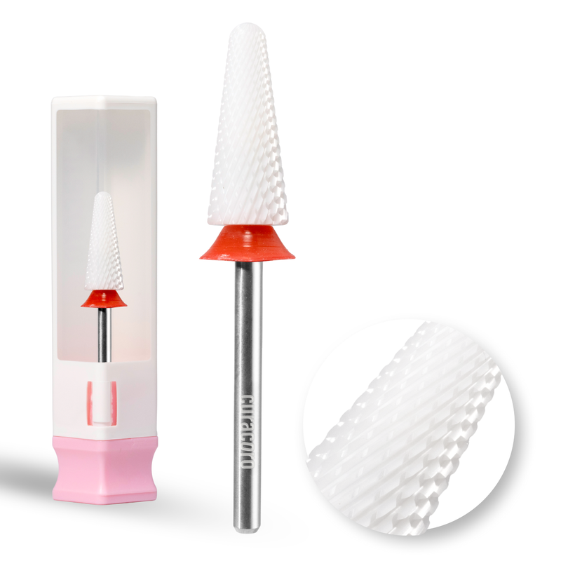 Ceramic Nail Drill Bit - Big Cone Bit – Fine, 3/32"