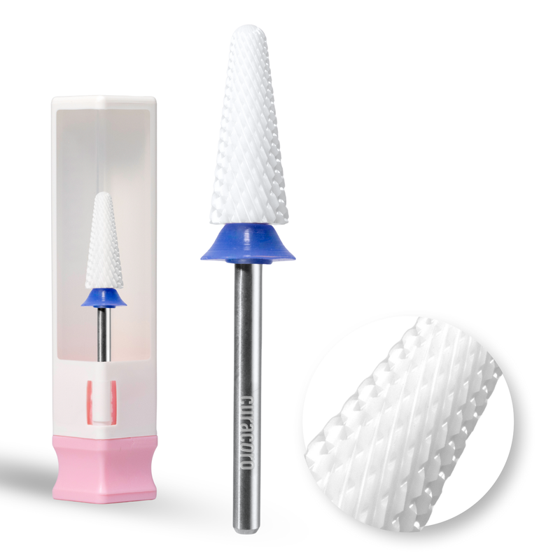 Ceramic Nail Drill Bit - Big Cone Bit – Medium, 3/32"