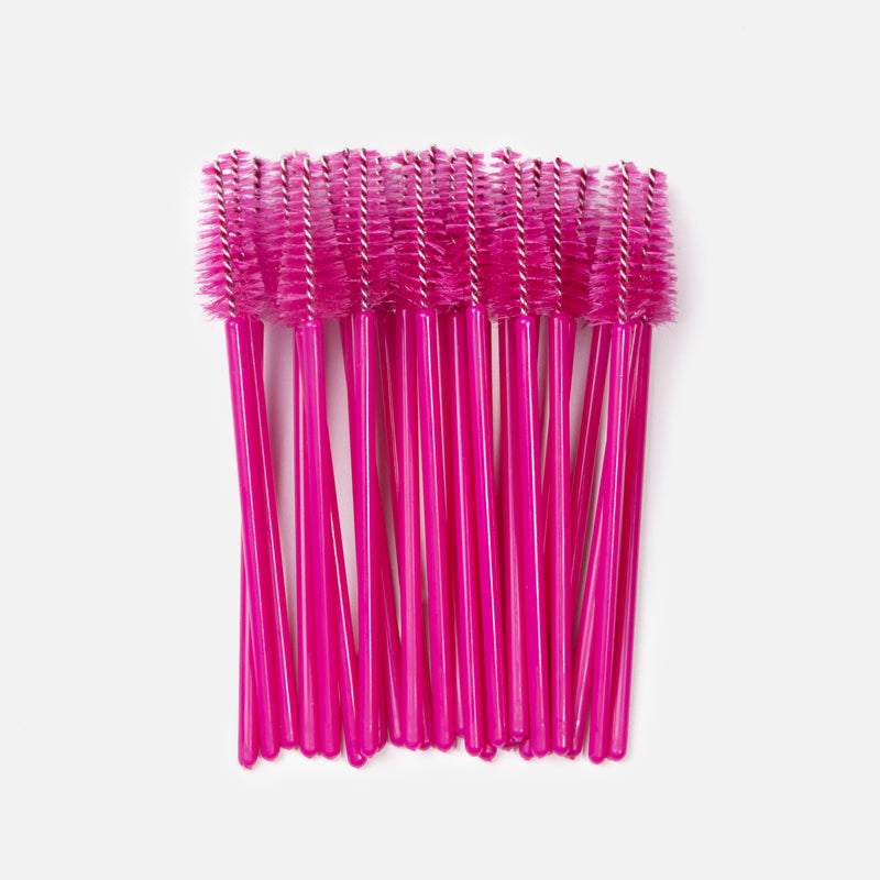 Teardrop-Shaped Mascara Brush Wand