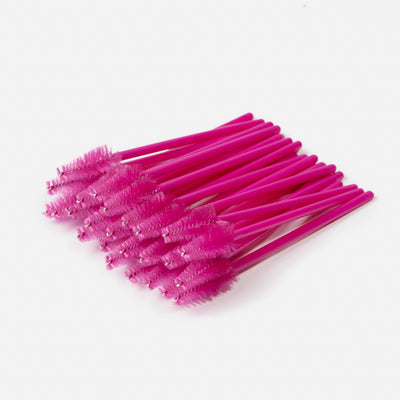 Teardrop-Shaped Mascara Brush Wand