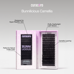 Bunnilicious Camellia Lashes 0.05 (Arabian & Hyper-Realistic Style)