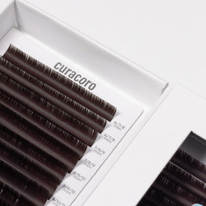 Camellia Super Mink Textured Lashes - Dark Brown 0.07mm