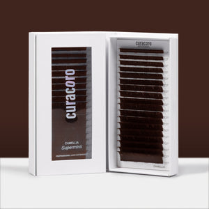 Camellia Super Mink Textured Lashes 0.07 - Black Brown (Cafe Noir Brown)