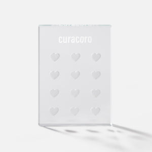 Crystal Glue Holder Over White Background