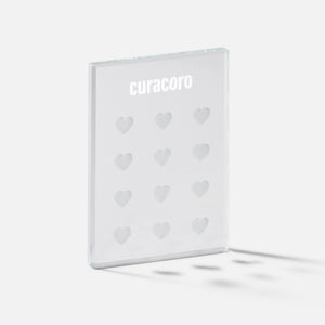Crystal Glue Holder Over White Background