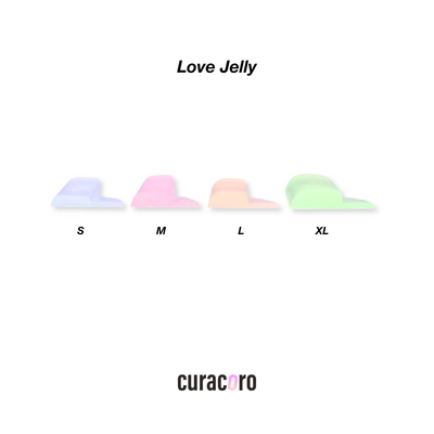 Love Jelly Hybrid Lash Lift Shields - 4 Color-Coded Pairs | Curacoro