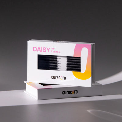 Daisy YY Lashes – Light, Airy, Wispy & Lifted Elegance - Professional 2D fans engineered for eye-lifting, textured lash sets