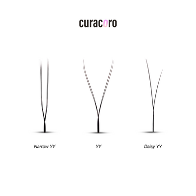 Daisy YY lashes (Textured & Soft-Based Layering)