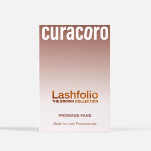Dark Brown Lashfolio Narrow Promade Fans 5D (504 fans)