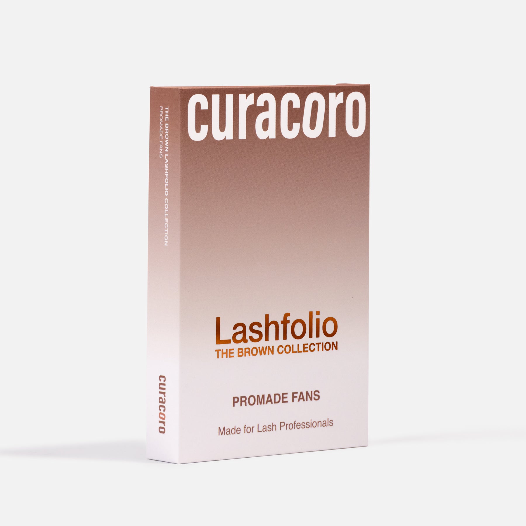 Dark Brown Lashfolio Narrow Promade Fans 10D (480 fans)